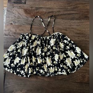 [NWT] Free People Floral Blouse